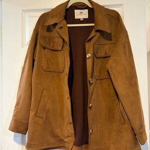 Brown Suede Jacket